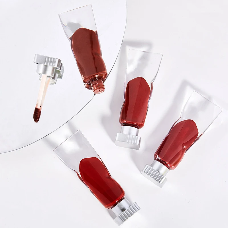 Blk Shine Lip Gloss Container Lipgloss Base Shiny Custom Logo Lipgloss Private Label Liquid Lipstick