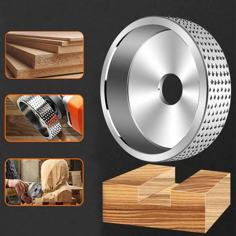 Wood Angle Grinding Wheel High Quanlity Rotary Disc Sanding Wood Carving Tool Abrasive Disc Tools For Angle Grinder 3inch Bore