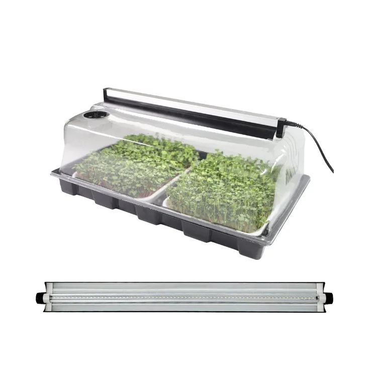 propagator aquaponic system equipment led lamp for indoor grow modular greenhouse kit