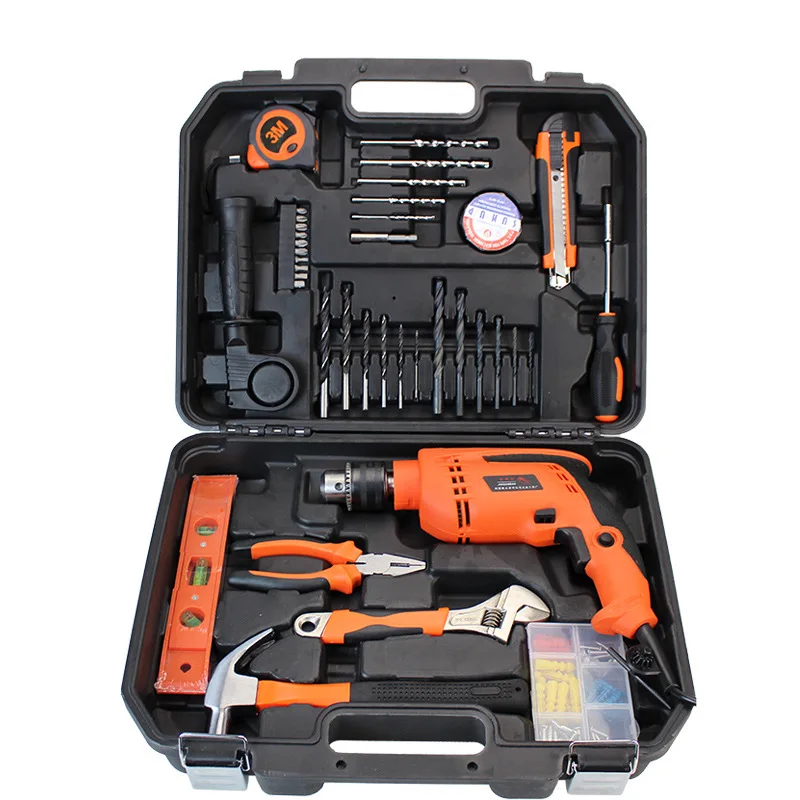 Cordless drill electric screwdriver Ferramentas household power tool combo kit hand tool set for repair