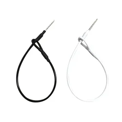 Custom Clothing Plastic Sealed Luggage Protection Rope Label Clothes Buckle Strap Supermarket Anti-theft Rope