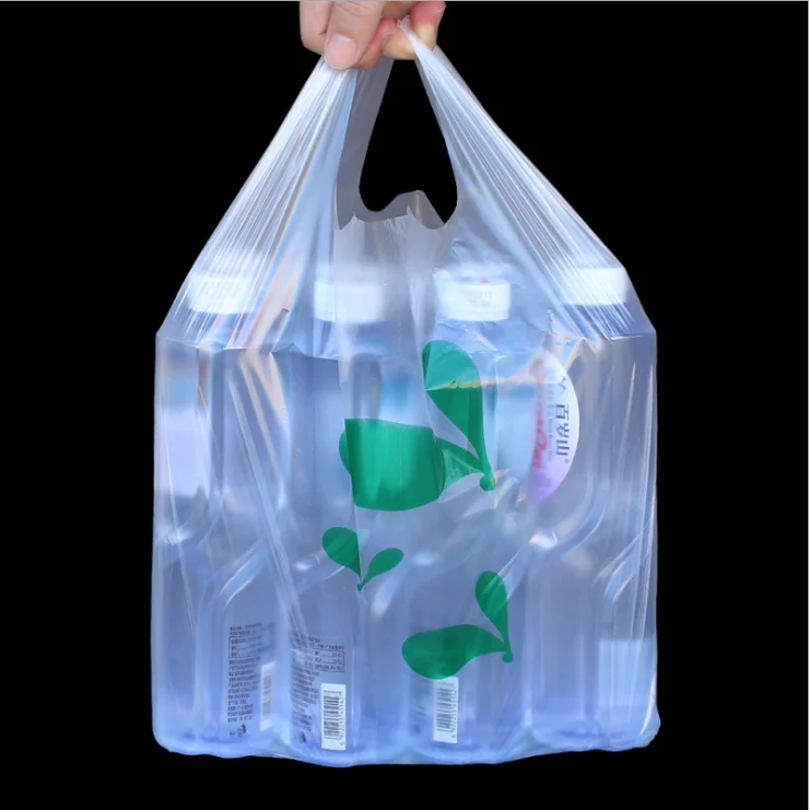 Factory Price Customize Hdpe  Biodegradable Shopping Plastic T Shirt Bag