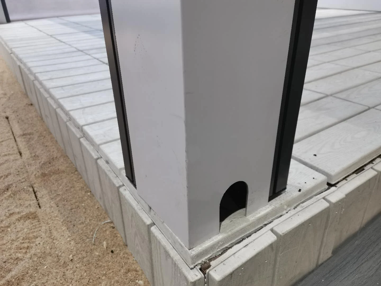 Outdoor Electric Aluminum Pergola Garden Sunshade Louvered Roof Gazebo