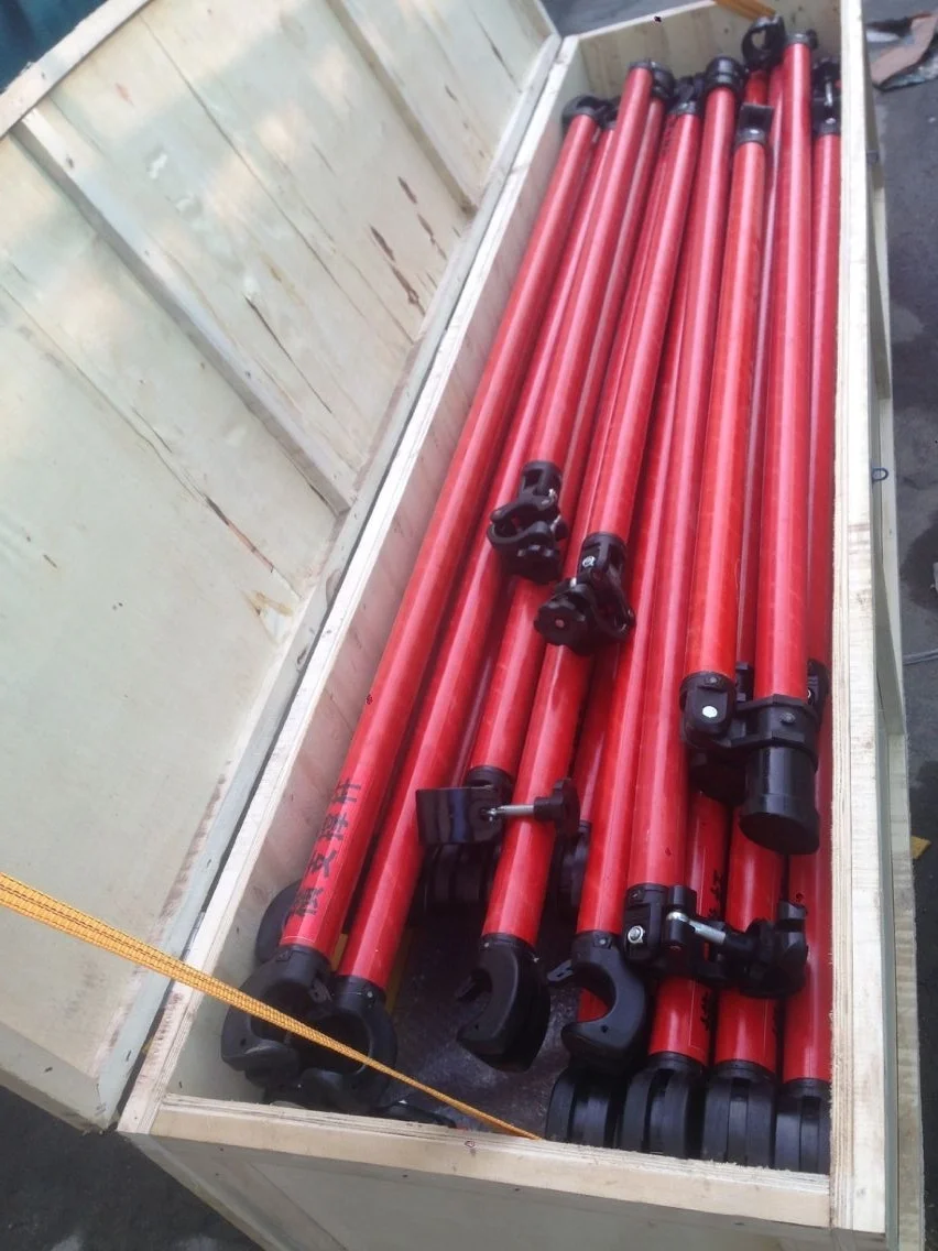 Corrosive Resistance High Insulation  225kgs Capacity Mobile Fiberglass Scaffold for Electric Engineering