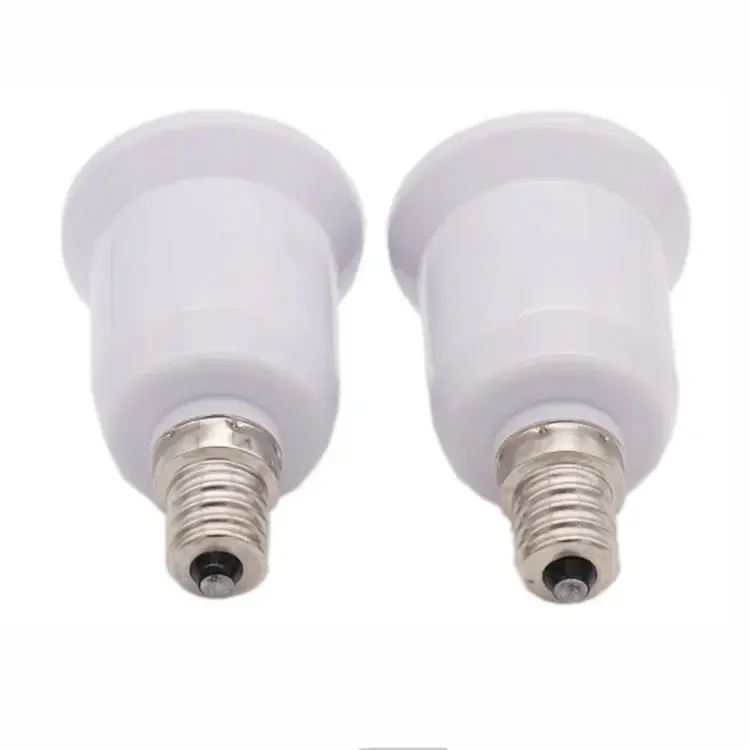 Прямая Продажа с завода E12 на E27 держатель светодиодной лампы конверсионная лампа Базовый адаптер