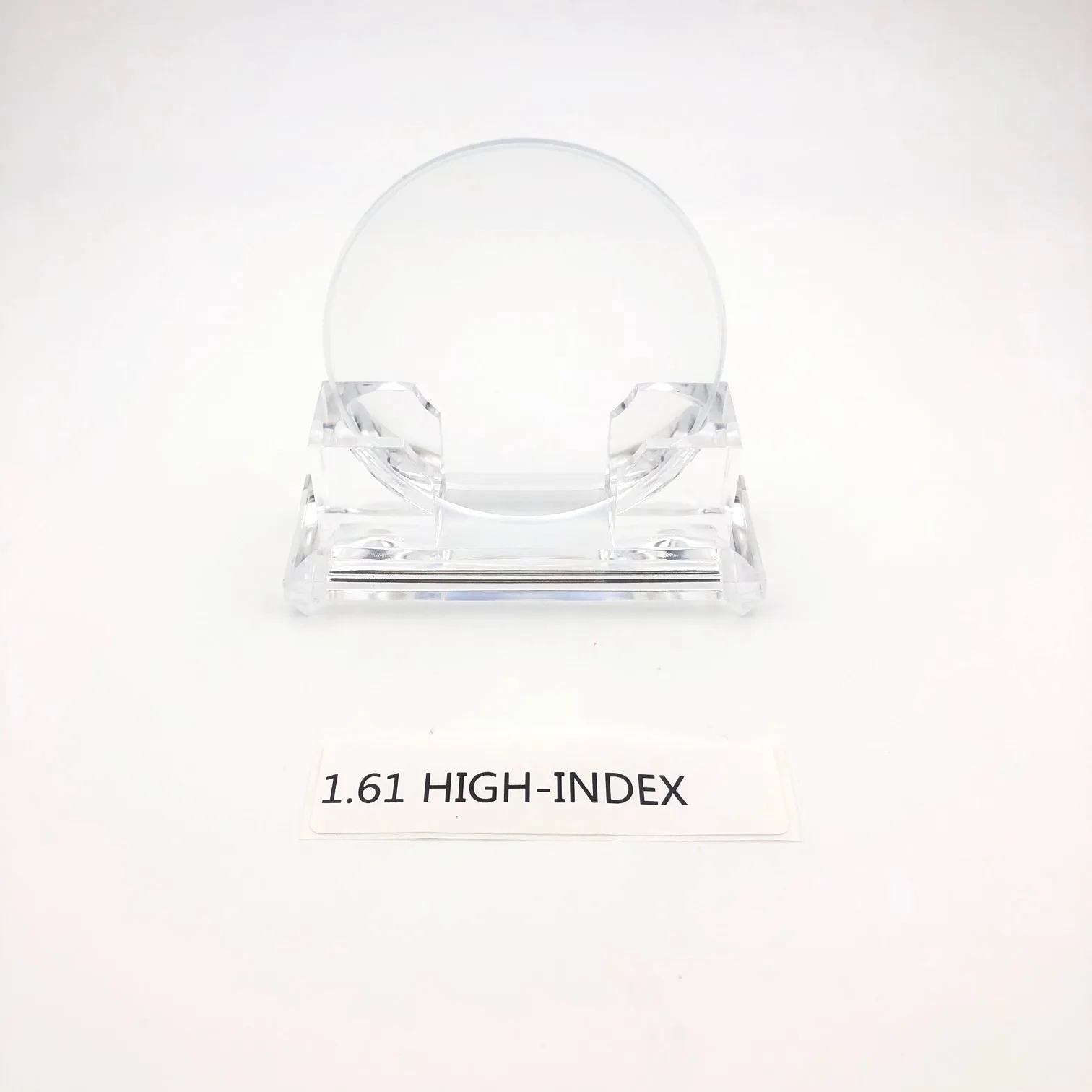 High Quality MR-8 1.61 High Index Single Vision HMC UV400 Custom Optical Lens
