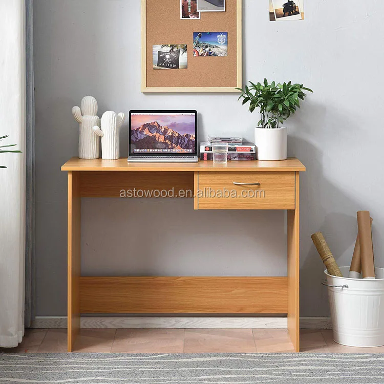 wooden computer table with drawer cheap price
