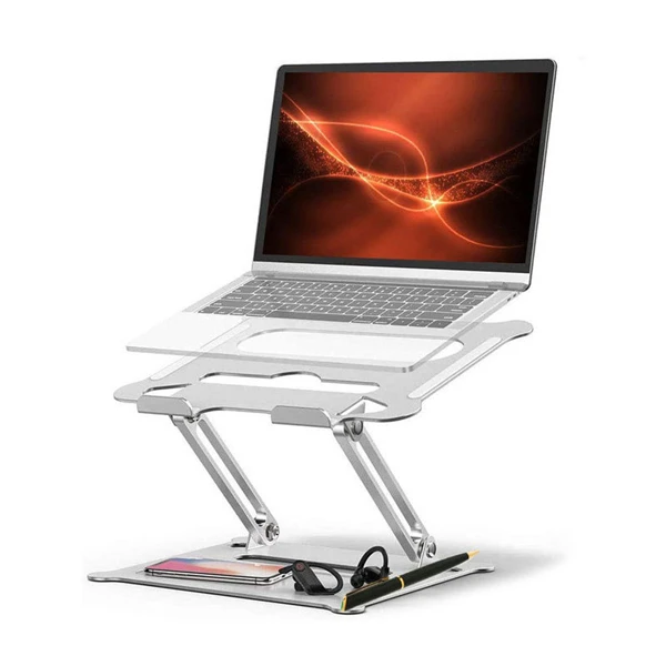 Adjustable Foldable Laptop Stand Aluminum Notebook Riser Computer Holder for Macbook Aluminum Stand