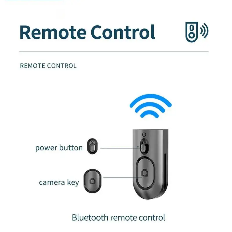 1.55m Floor Tripod Selfie Stick 360 Rotating Bluetooth Hand Held Selfie Stick Tripod Live Video Long Wireless Foldable L16