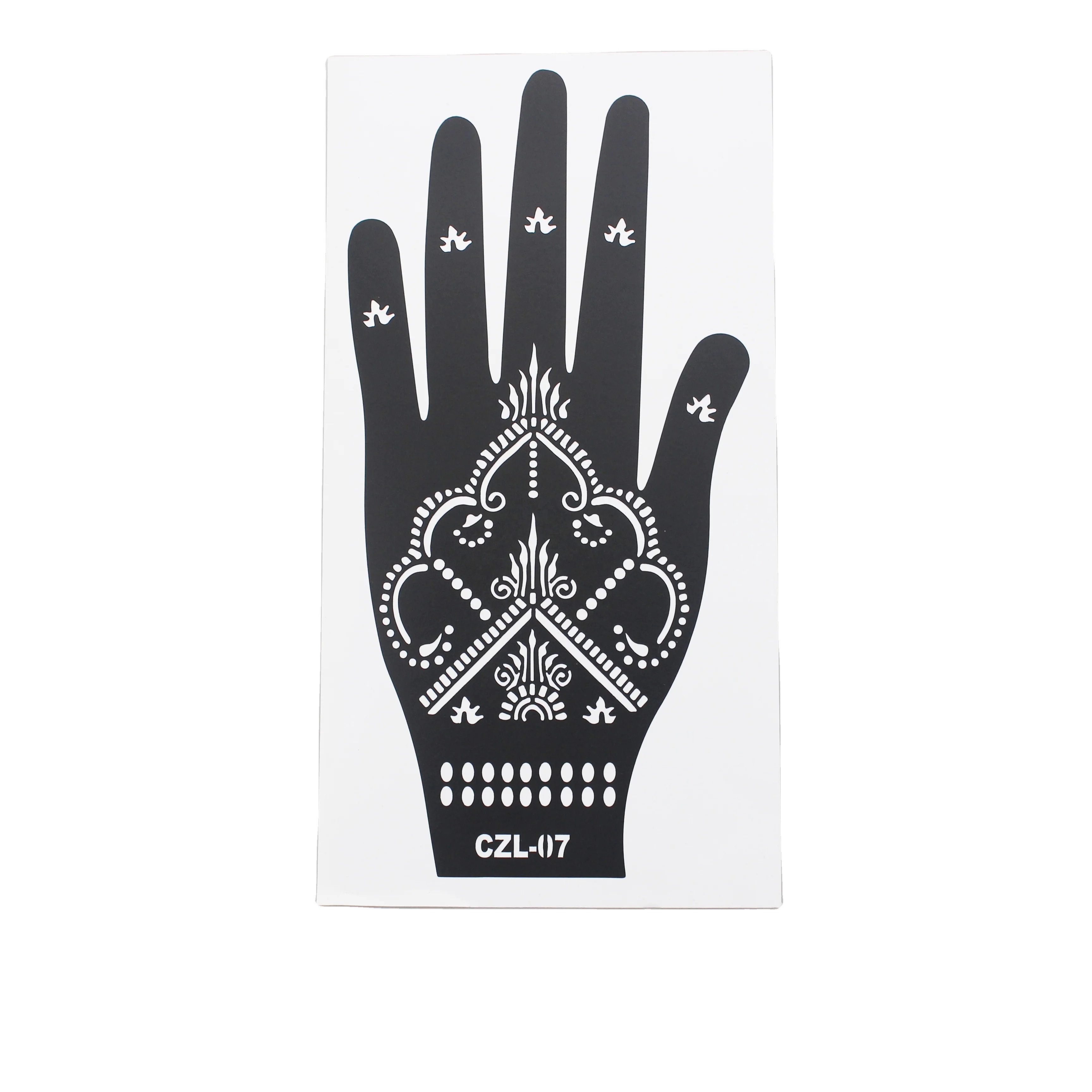 2023 Popular Flash Reusable Henna Tattoo Sticker For Body Art