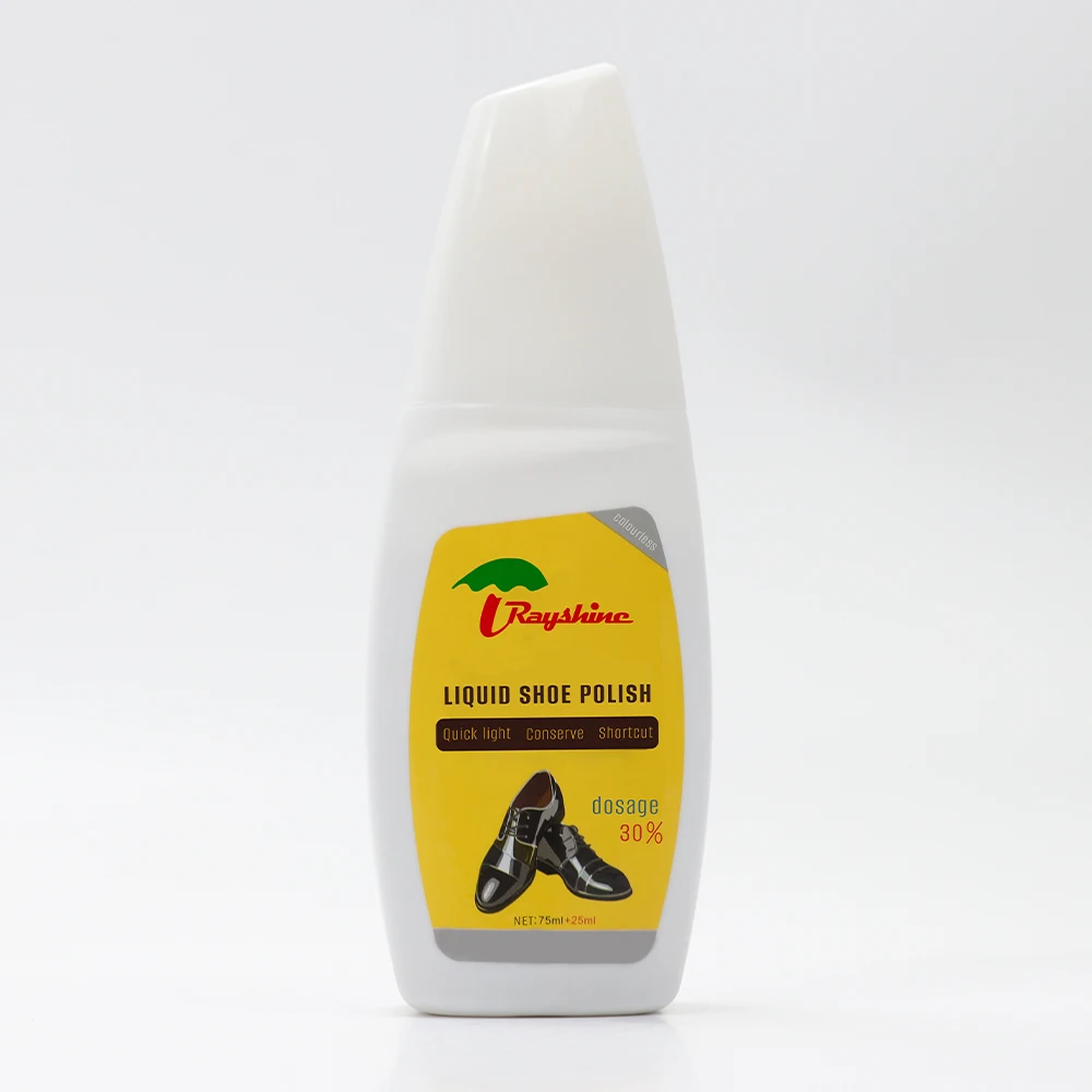 Rayshine Leather Shoes Cleaning Polish Cream Clear Wax  100 ml