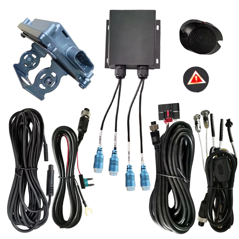 Customized Forklift Excavator Dump Truck Car Backup Camera Blind Sport Radar Detector Reversing Aid