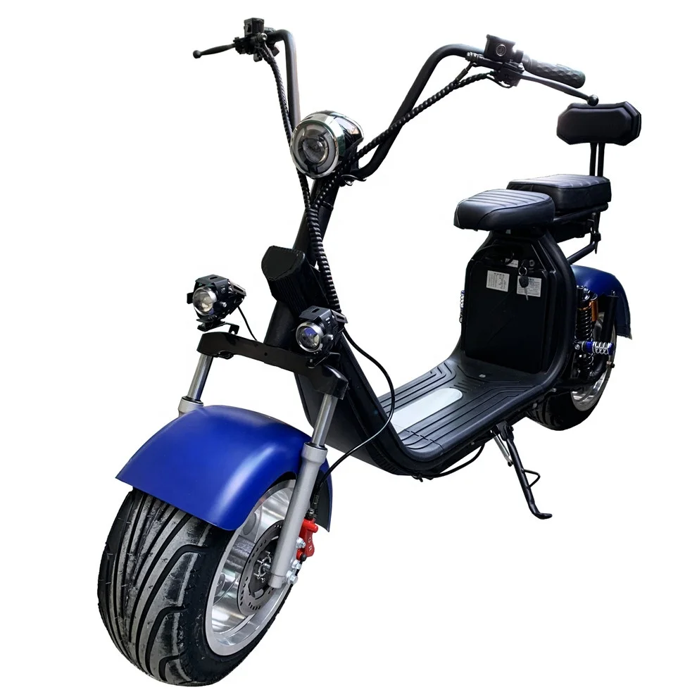 Мощный электрический скутер Citycoco 18*9 5 дюймов 2000 Вт 72 в