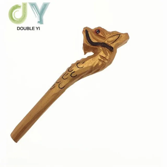 Wooden animal carving creative ballpoint pen Chinese Zodiac wood pens handmade sculpture
