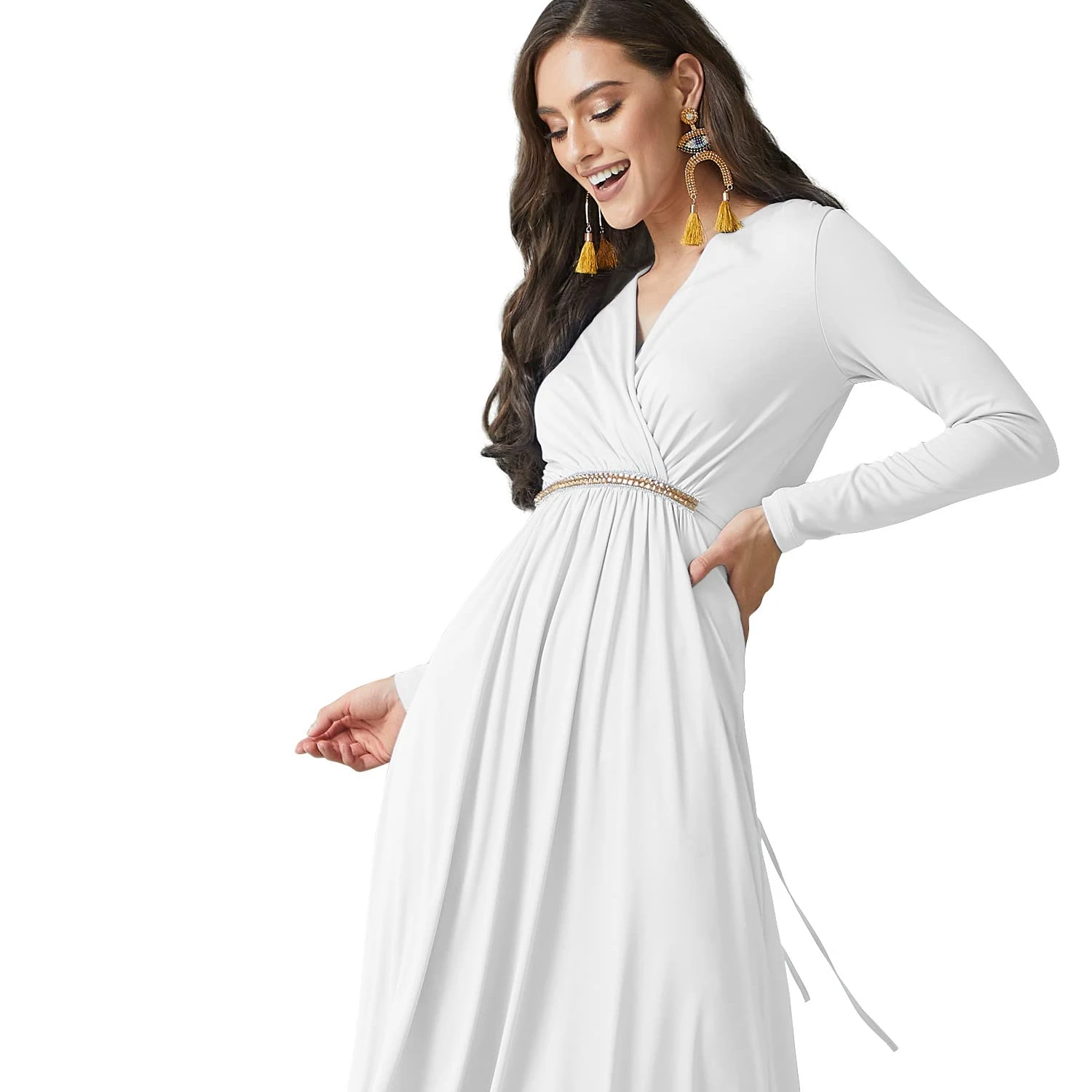 2pcs Dubai White And Gold Abaya Muslim Women Dress Party Abaya Long Maxi Dress Kaftan Elegant Evening