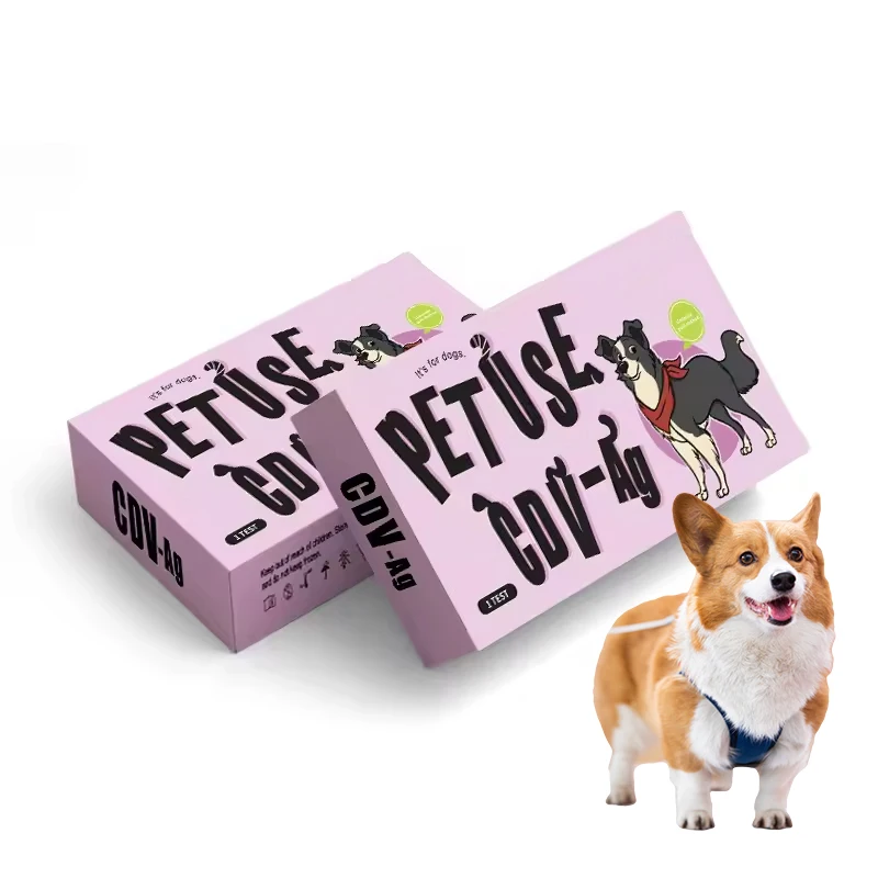 Hot Sale Veterinary Dog Test Strip CDV Rapid Test Kit For Canine