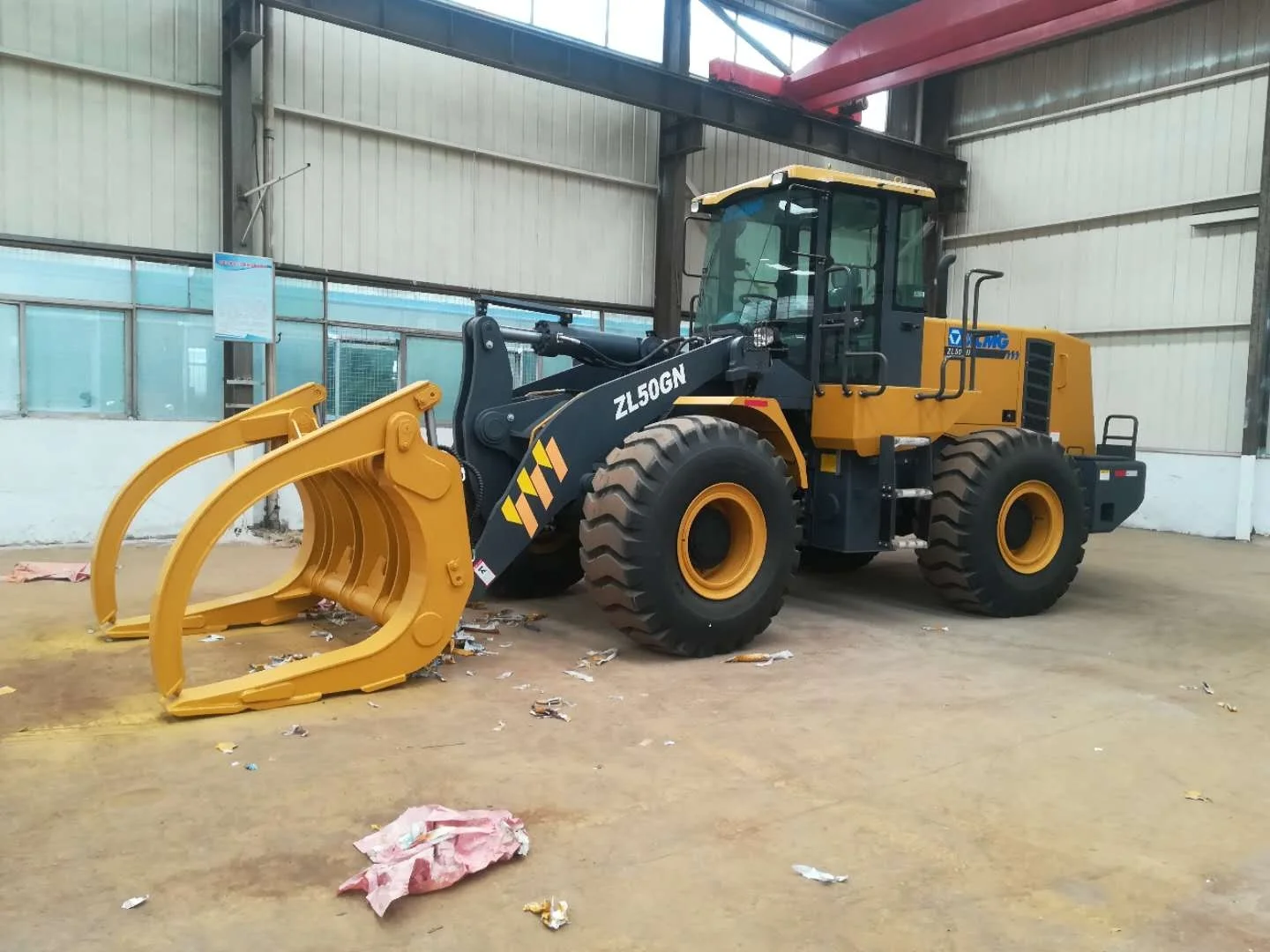 Грейфер высокого качества для Doosan/Caterpillar/Sany/Shantui/Case/Volvo/Komatsu колесный погрузчик всех марок LW800KN 8T