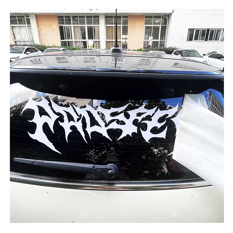 Advertising Use Cut Out Logo Transfer Sticker Custom Print Auto Window Windscreen Windshield Decals Car Banner Stickers