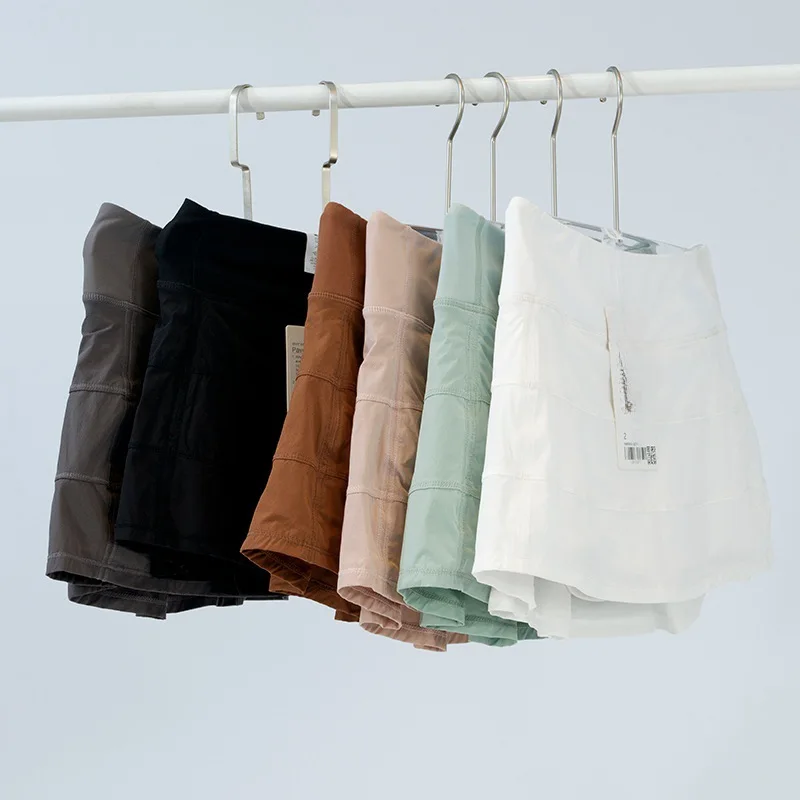 Lulu Skirt Women Fashion High Waist Pleated Skirt Sport Tennis Fitness Casual Comfortable Pleated Yoga