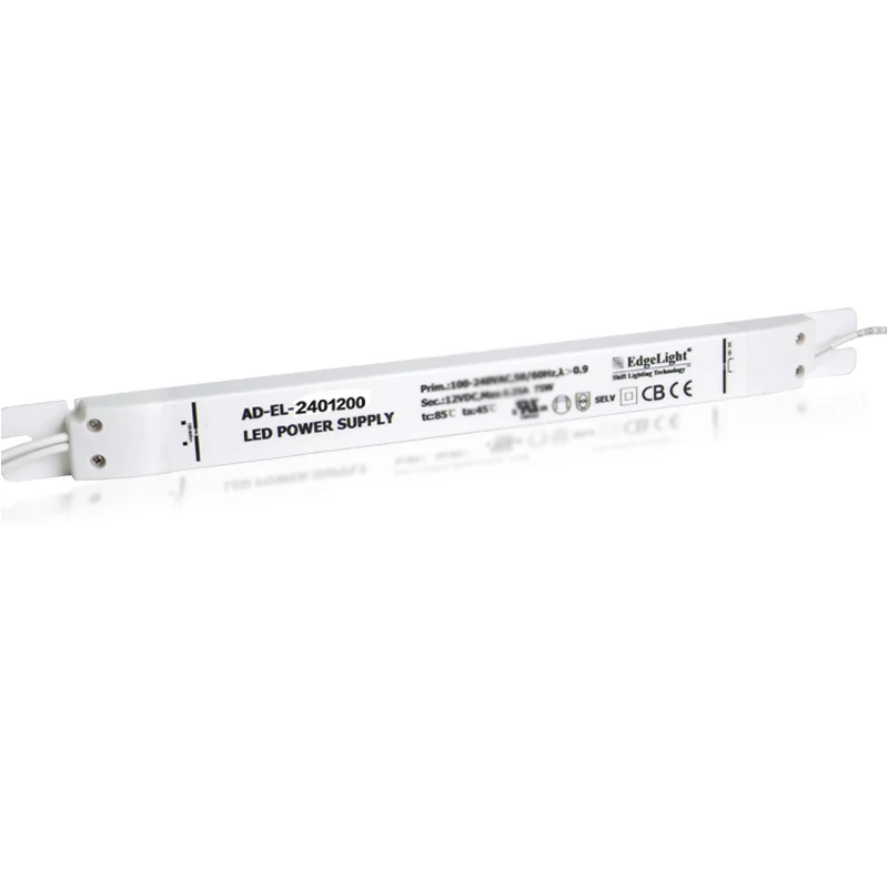  120W AC DC slim thin LED power adapter 24V 5A supply for light