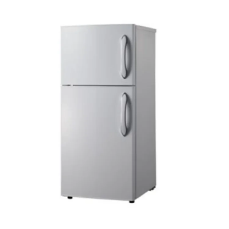 138L Double Doors DC Refrigerator Fridge Home Use Small Capacity