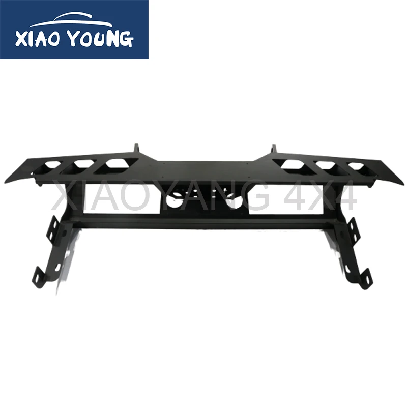 Factory Hot sale Steel Black Front Bumper Guard For Hilux Revo Vigo NP300 BT50 Ranger Bull Bar