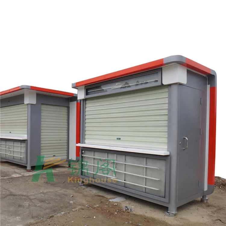 China manufacturer hot sale prefab easy assemble container kiosk