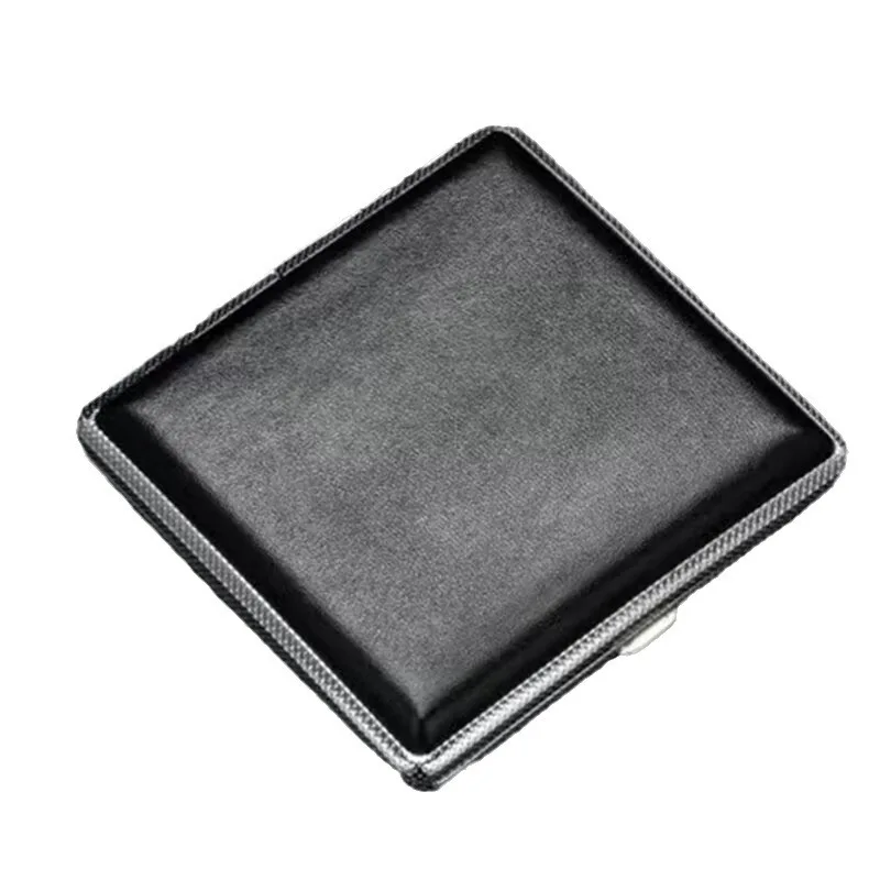 Ультратонкий мужской пластиковый откидной Чехол для сигарет влагостойкий антимпрессовый 20 шт. новый модный аксессуар путешествий с резиновой лентой