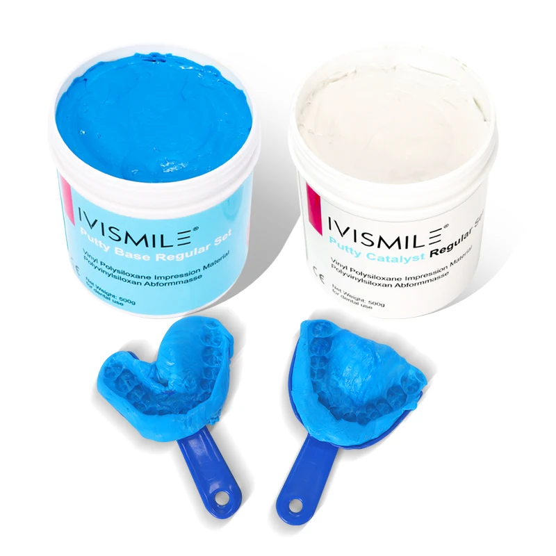 IVISMILE 500g Dental Alginate Teeth Impression Kit for Dentist Clinic Use