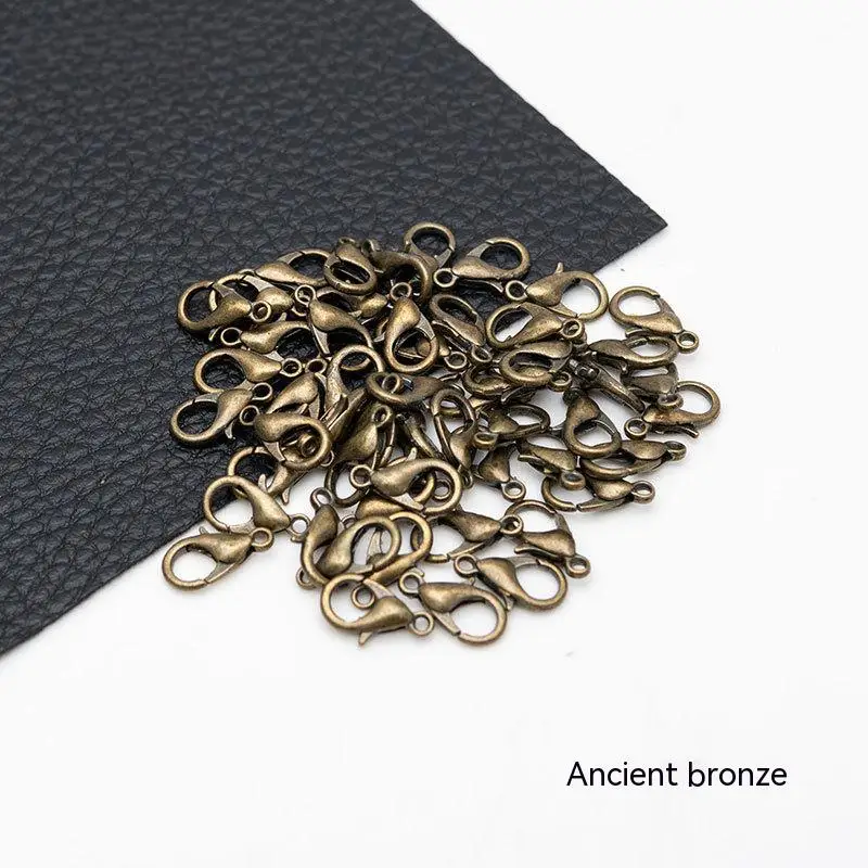 DIY accessories zinc alloy 302 lobster buckle 12mm ornament clasp necklace bracelet clasp lanyard clasp