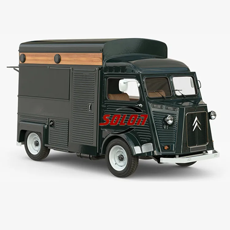 Solon Sale Ice Cream Food Truck Mobile Coffe Food Car For Hot Dog