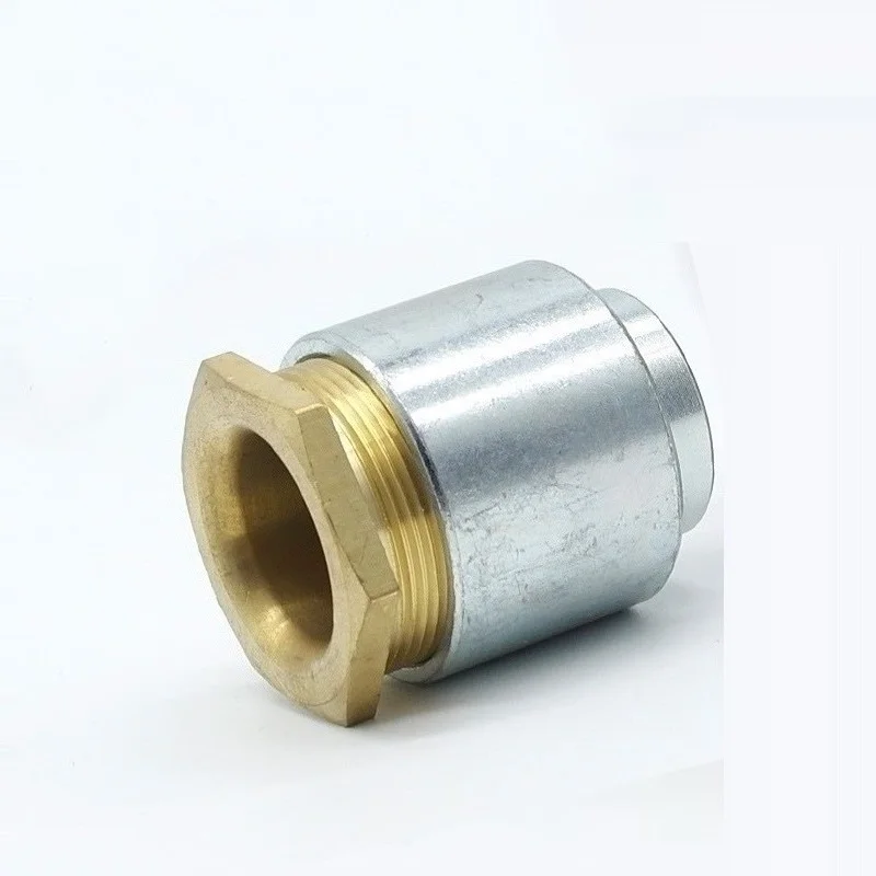 Wholesale Hot Silver Metal Marine Ex Proof THread Cable Gland TH Welded Type Stuffing Box Supplier