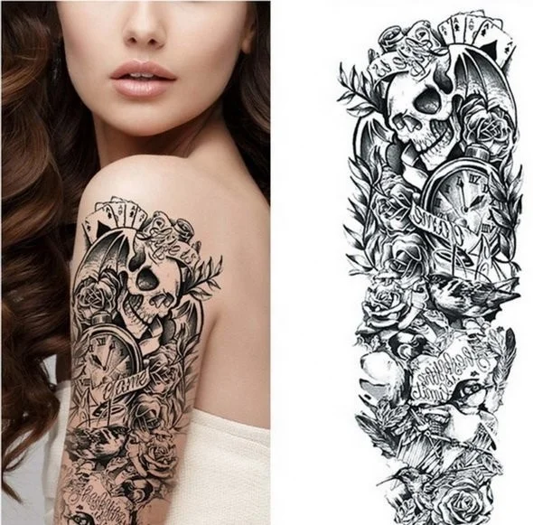 body art fake tatoo waterproof arm tattoo stickers tattoo sticker