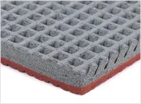 Easy Installation Athletic Tartan Prefabricated Sandwich Rubber Running Track