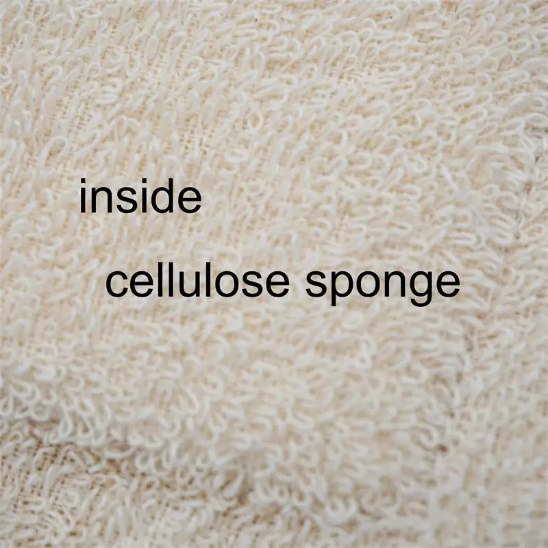 Dish cloth cellulose sponge bamboo fiber towels