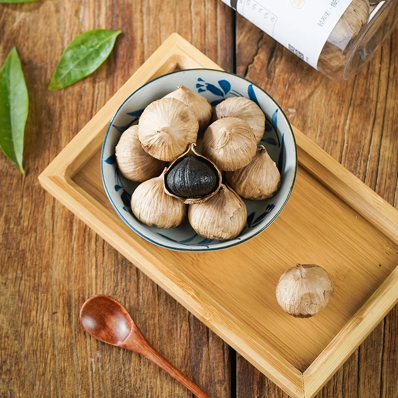 Supplier Fermented black garlic Single Black Garlic