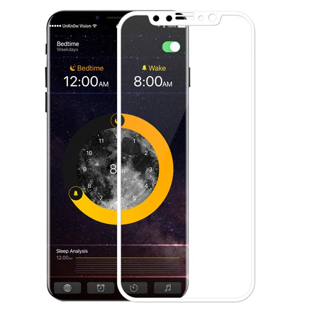 Full Cover Color Tempered Glass Screen protector 9H 2.5D For iphone14 13 12 11 Pro  X Xr Xs Max J3 J7 prime aristo 2 K20