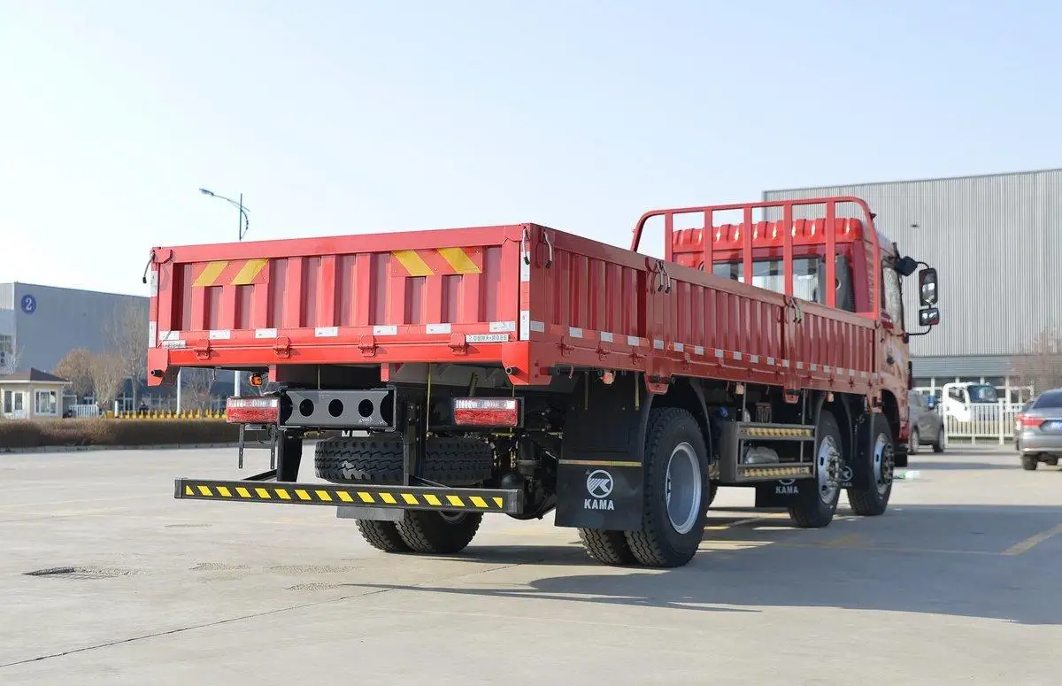 Column plate KAMA 6x2 Chinese Truck Diesel 3seats Food Truck 1 Ton to 18 Ton Transport Trucks