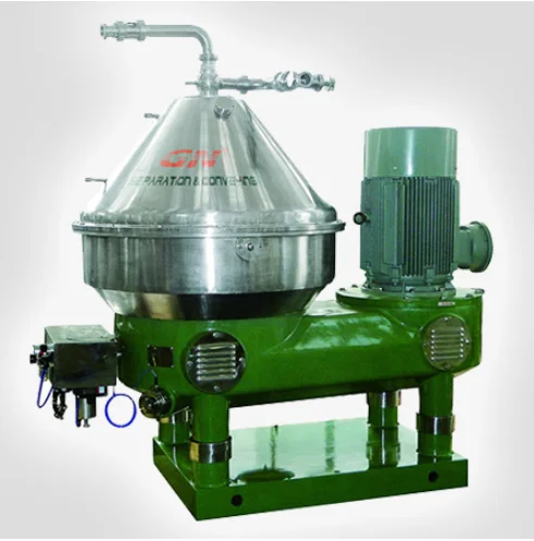 3 Phase Disc centrifuge for oil water solids separation liquid solids disc separator