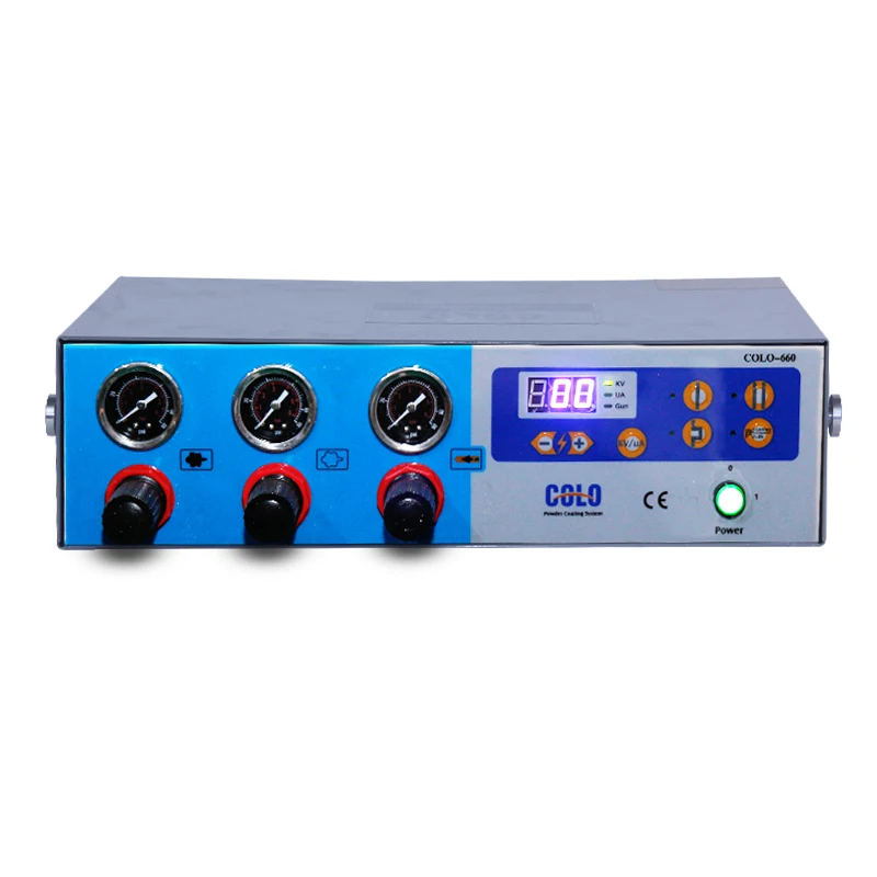 COLO-660 Powder Coating Kit Electrostatic Powder Painting Gun