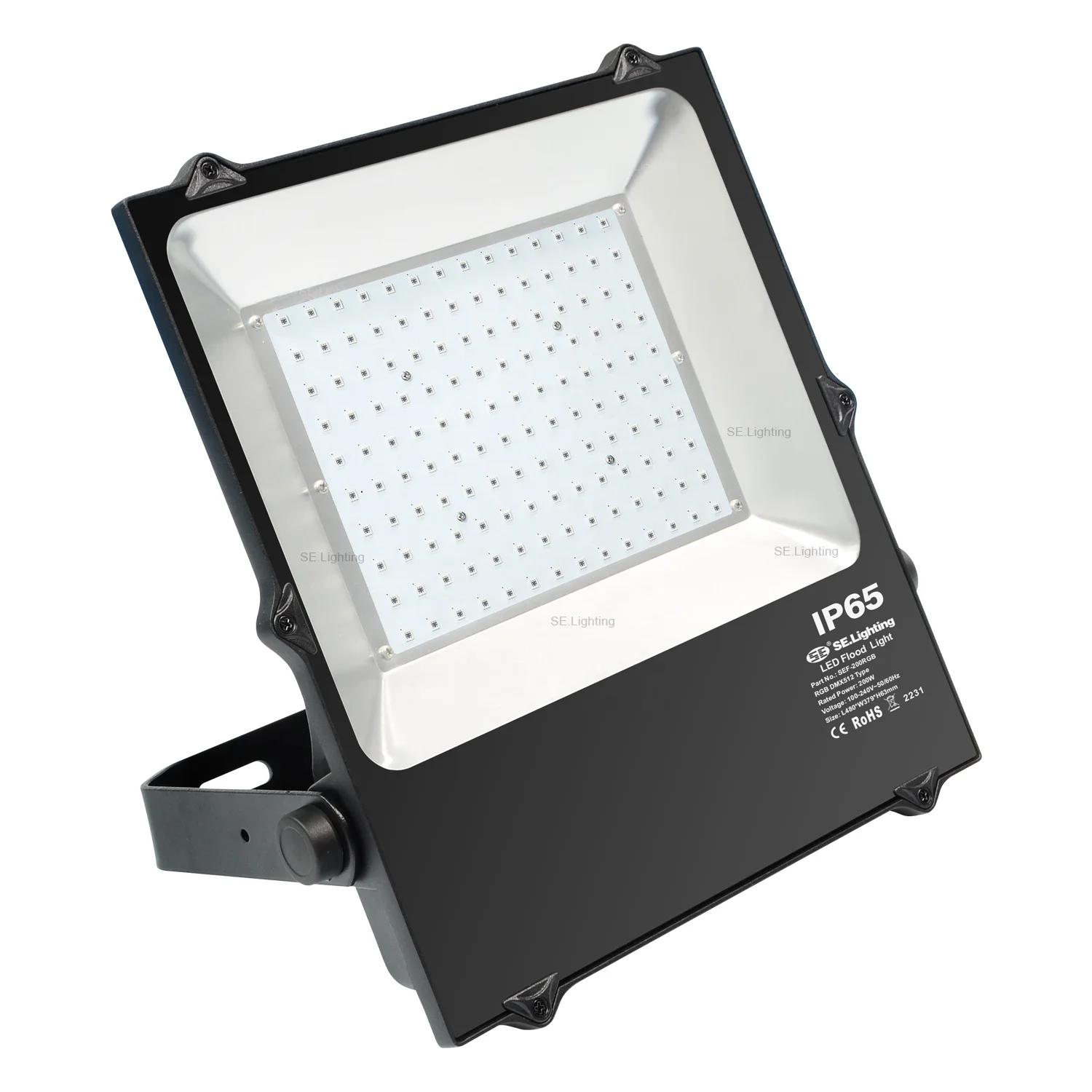DMX512 Control CCT/RGB/RGBW/RGBCCT LED Flood Light 100W/150W/200W 5 Years Warranty