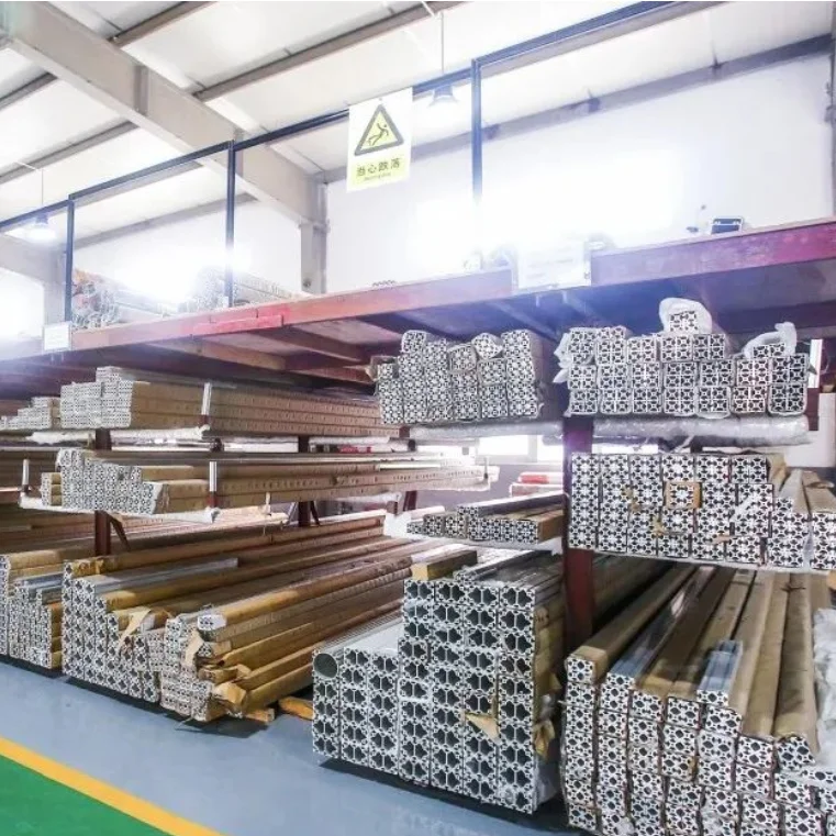 Factory manufacturer 5050 t track aluminum bar industrial aluminum frame material, hot sales T slot aluminum profile extrusion