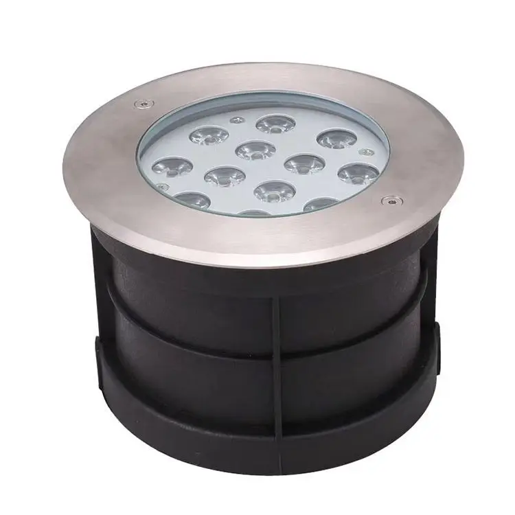 IP68 Waterproof SS304 Stainless Steel 9W DMX512 underwater led light IP68 18w 24x2W Underground Light