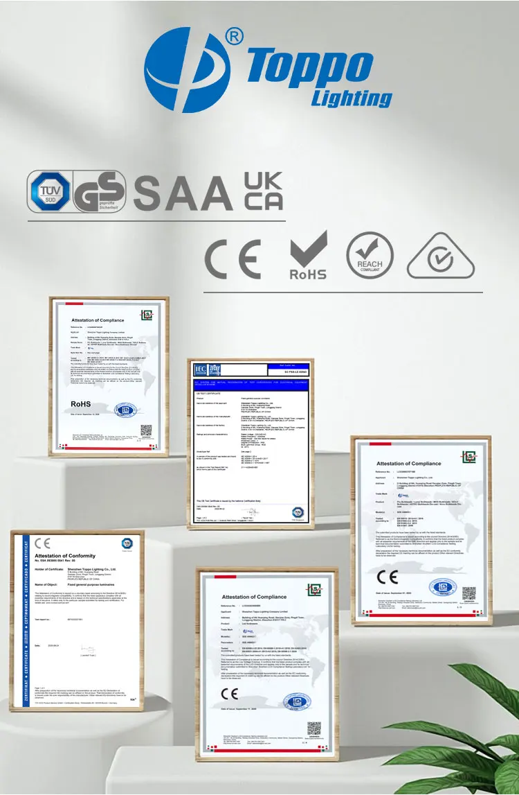 Toppo low-glare 36W AC200-240V 160LM/W 4 ft linear batten lights ceiling office pendant linear led batten light led batten light