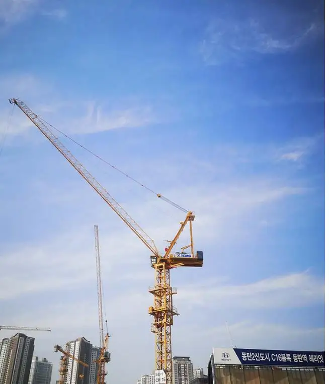 famous brand 14ton tower crane XGL190-14S good price on sale