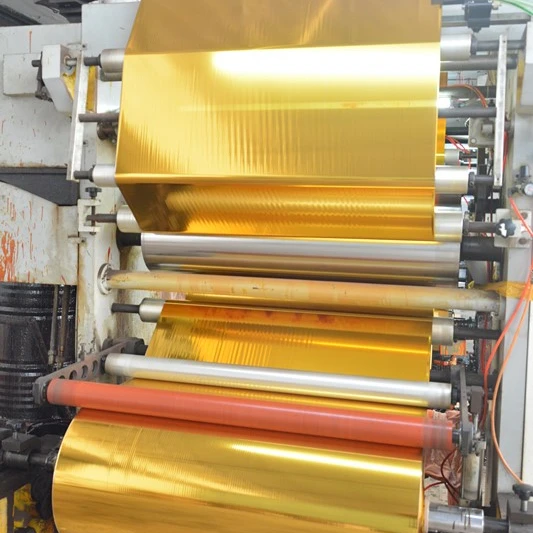 FLAT Metallic  FILM Pure GOLD  Metallic Yarn manufacturer Metal Yarn for Embroidery  M Type Metallic Yarn