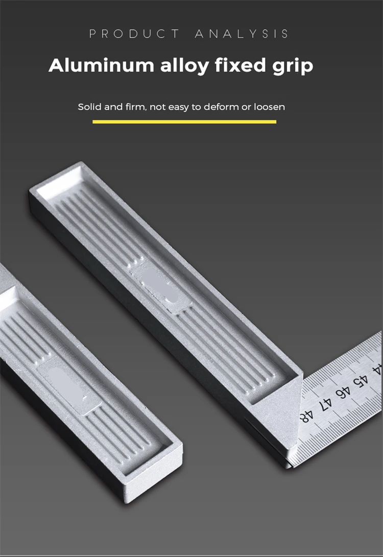 New Professional Multifunctional Customized Angle Square Ruler Measuring Instruments