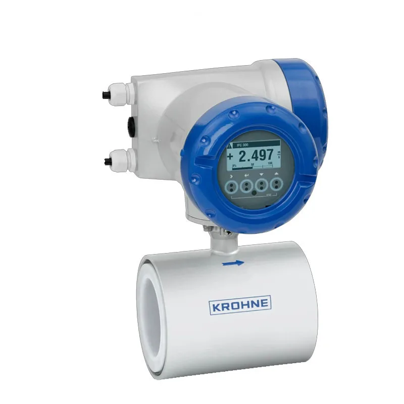 KROHNE OPTIFLUX 4000 серии прецизионный электромагнитный расходомер цифровой