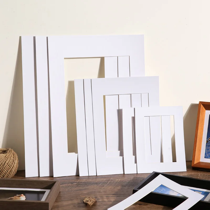 High Quality Paper Photo Frame custom 5x7 8x10 4x6 Sizes Picture Frame Decoration