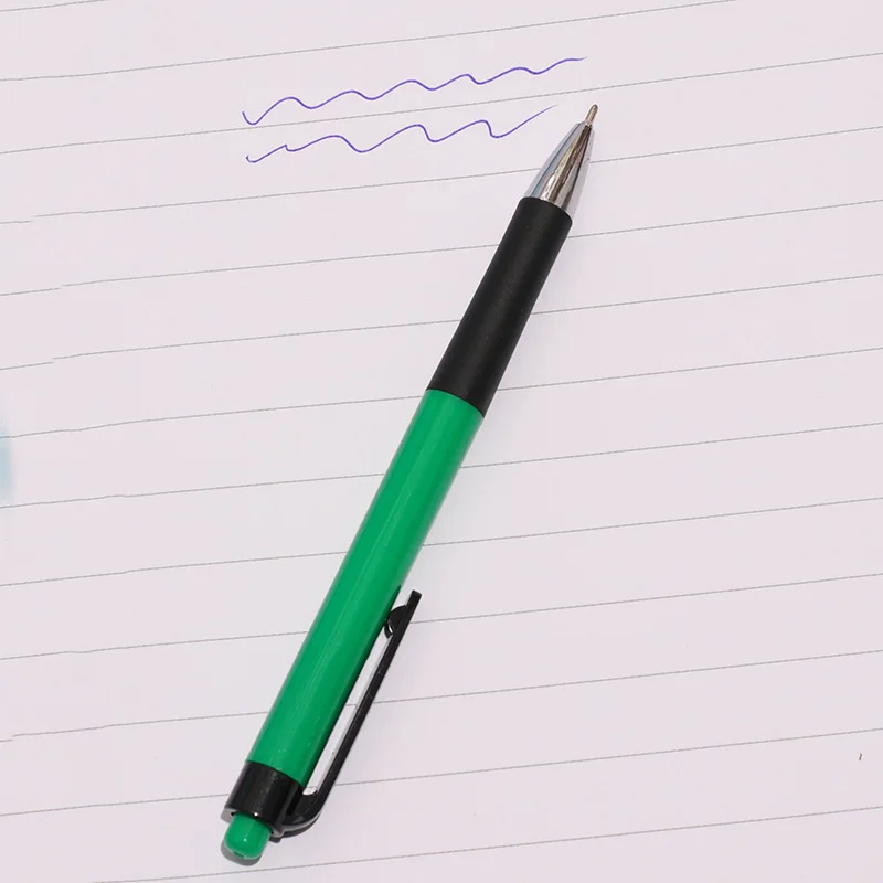 logo cheap plastic ballpoint pen